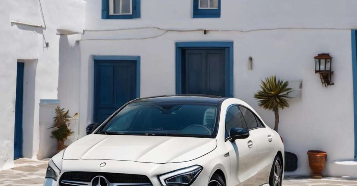 Private Transfer: From Your Villa to Mykonos Old Port-Sedan - Inclusions