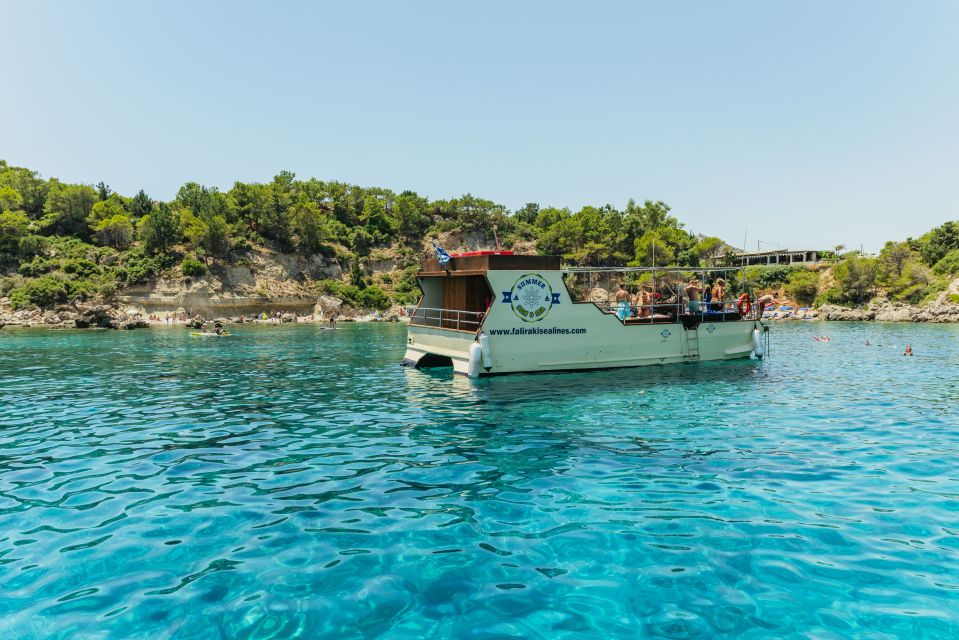 Rhodes: Sun and Sea 3-Hour All-Inclusive Swimming Cruise - Experience Description