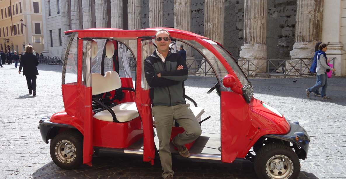 Rome: 4-Hour Private Afternoon Golf Cart City Tour - Customer Reviews