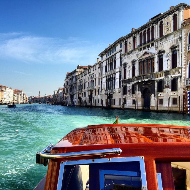 Venice: Private Transfer From Train Station by Water Taxi - Transfer Experience