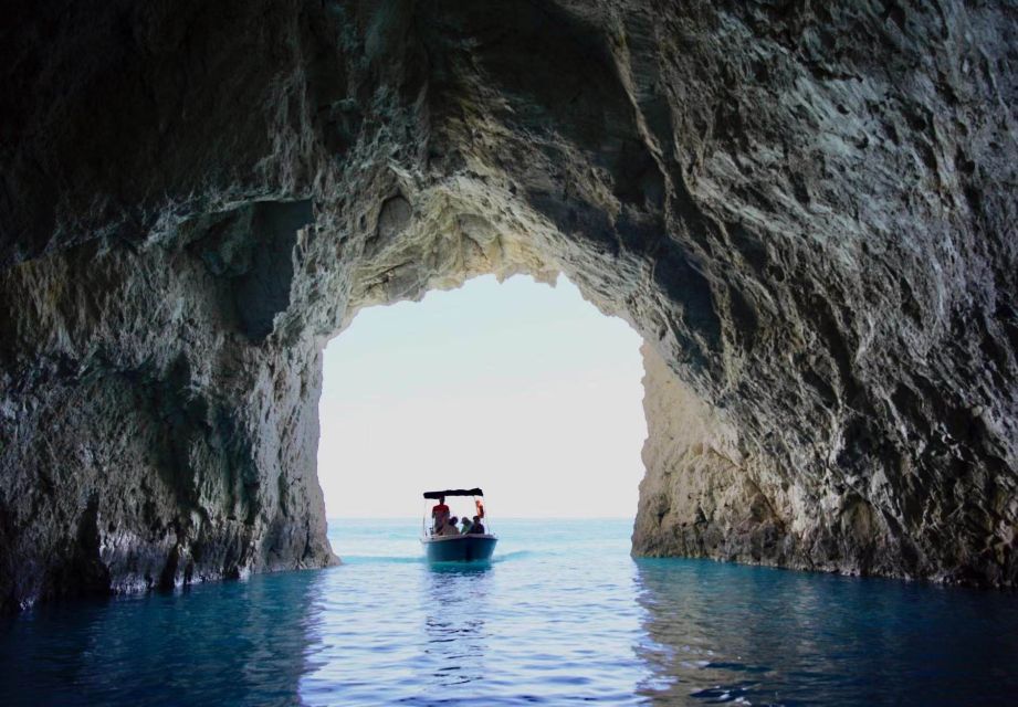 Zakynthos: Sunset Cruise to Myzithres With Wine - Inclusions