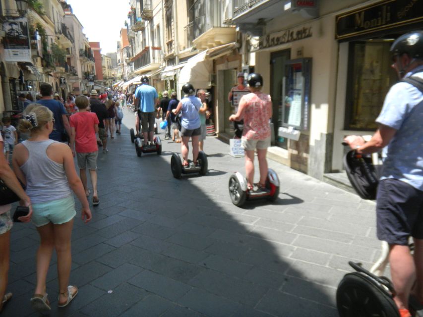 3-Hour Taormina Segway PT Authorized Tour - Inclusions and Additional Gear Provided