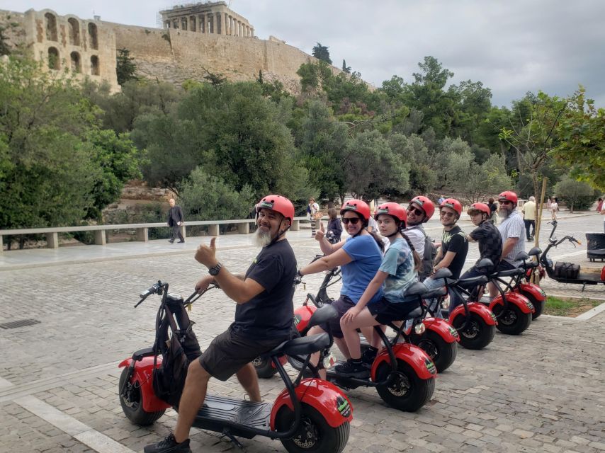 Athens: Guided City Tour by Electric Scooter or E-Bike - Discover Historical Treasures