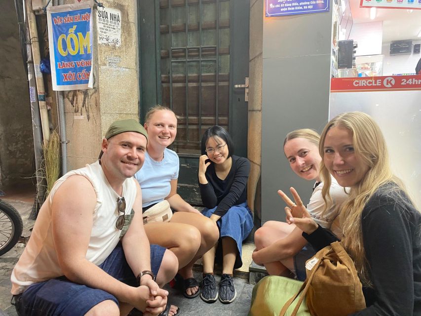 Hanoi: Guided Street Food Tour With Train Street Experience - Itinerary Details