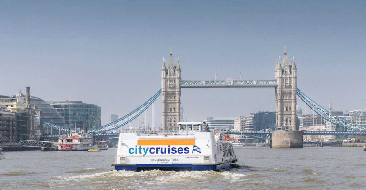 London: River Thames Hop-On Hop-Off Sightseeing Cruise - Inclusions