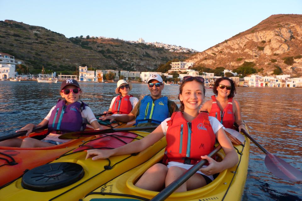 Milos: Sea Kayaking Trip at Sunset With Snack - Inclusions and Restrictions