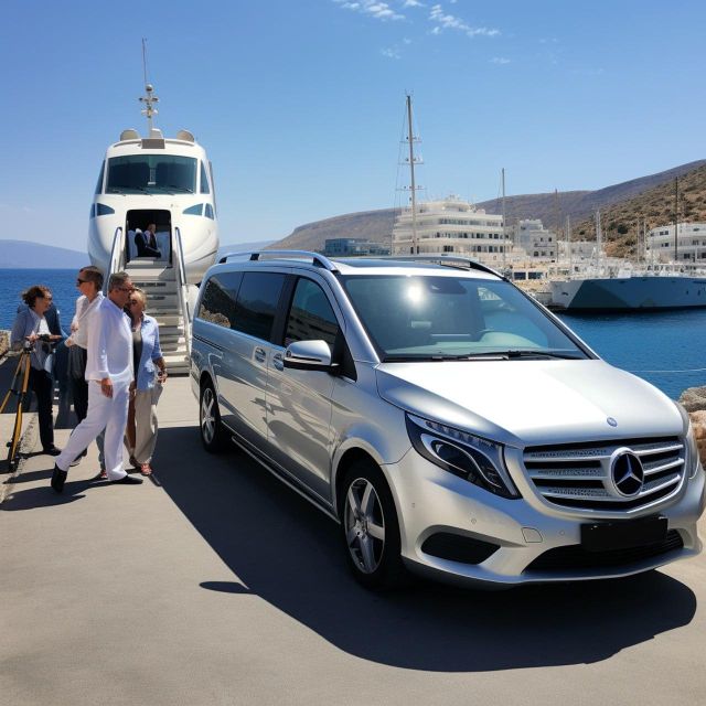 Santorini: Departure Transfer From Hotels to Port or Airport - Service Features