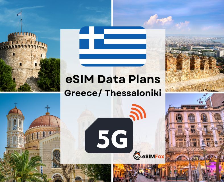 Thessaloniki: Greece/ Europe Esim Internet Data Plan 4g/5g - Usage Benefits