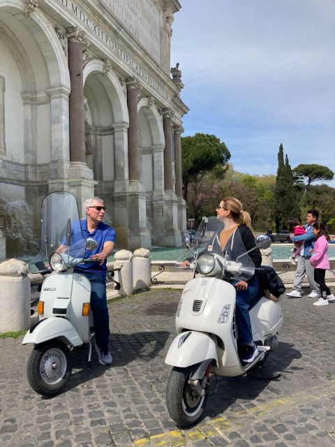 Fantastic Vespa Tour With Driver in Rome - Additional Information