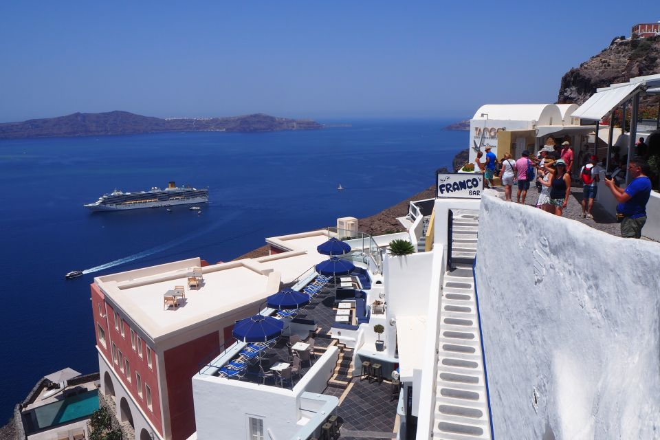 From Naxos: Full-Day Boat Trip to Santorini - Sightseeing Highlights
