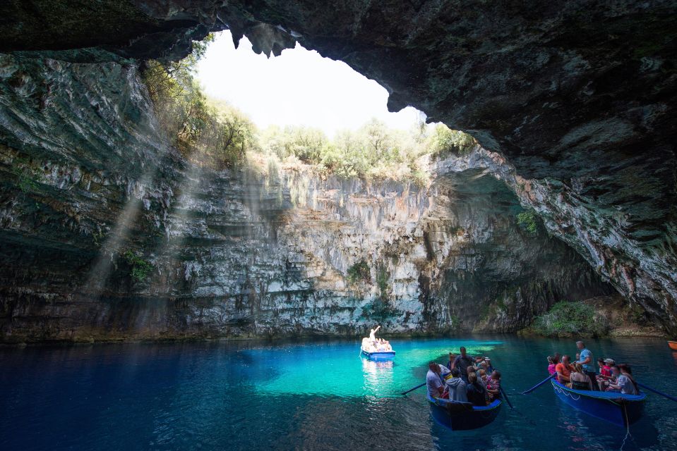 Kefalonia: Shore Excursion to Melissani and Drogarati Caves - Melissani Cave Boat Ride