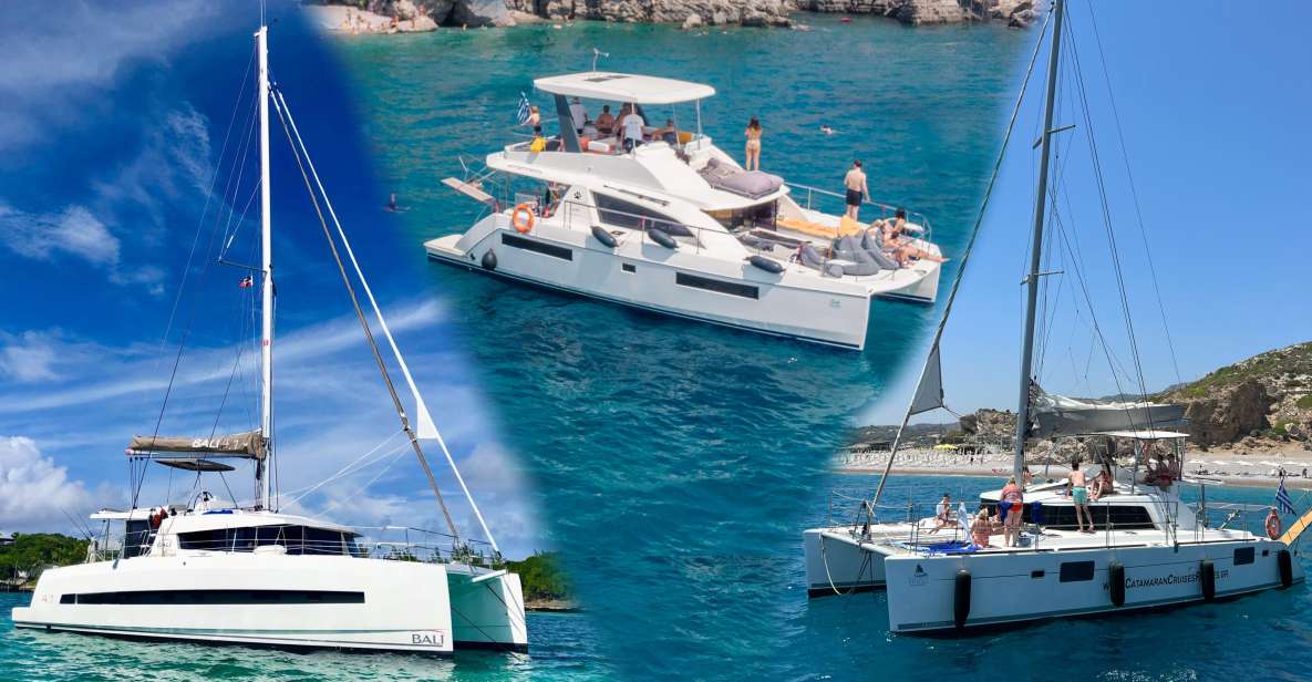 Rhodes: All-Inclusive Catamaran Cruise With Lunch and Drinks - Pricing Information