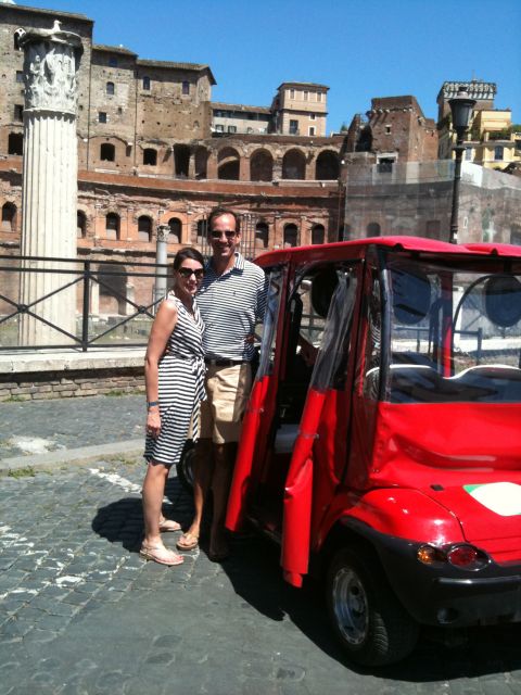 Rome: 4-Hour Private Afternoon Golf Cart City Tour - Additional Information