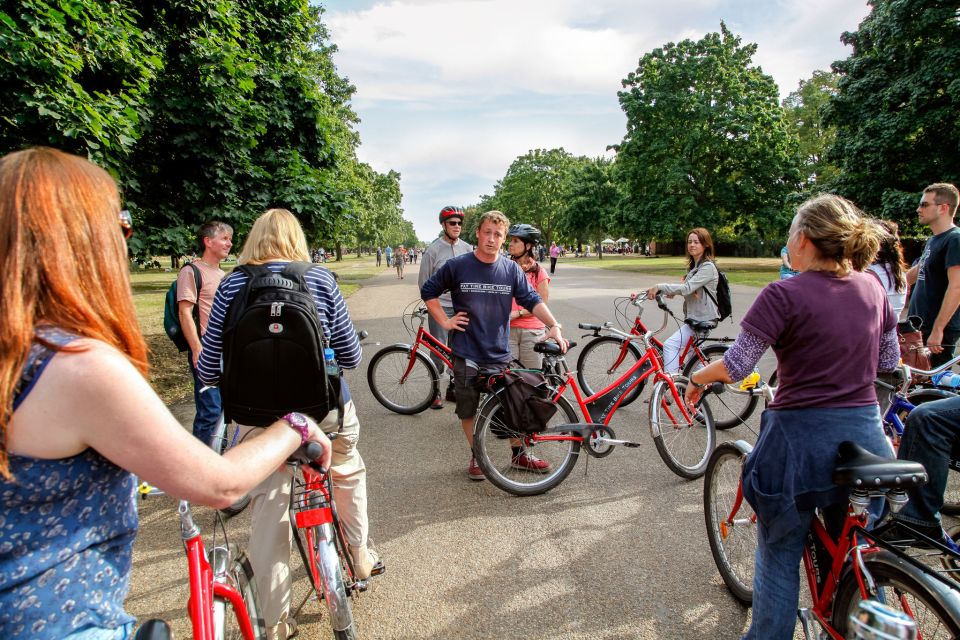 Royal London Half-Day Bike Tour - Booking Information
