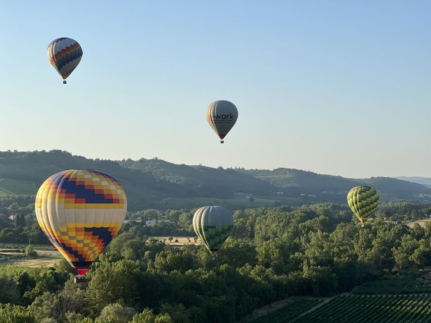 1-Hour Hot Air Balloon Flight Over Tuscany From Lucca - Safety Precautions