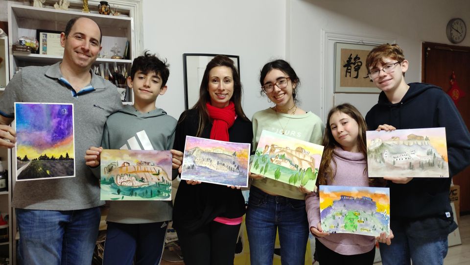 Athens: Watercolor Painting Workshop With Acropolis - Workshop Highlights