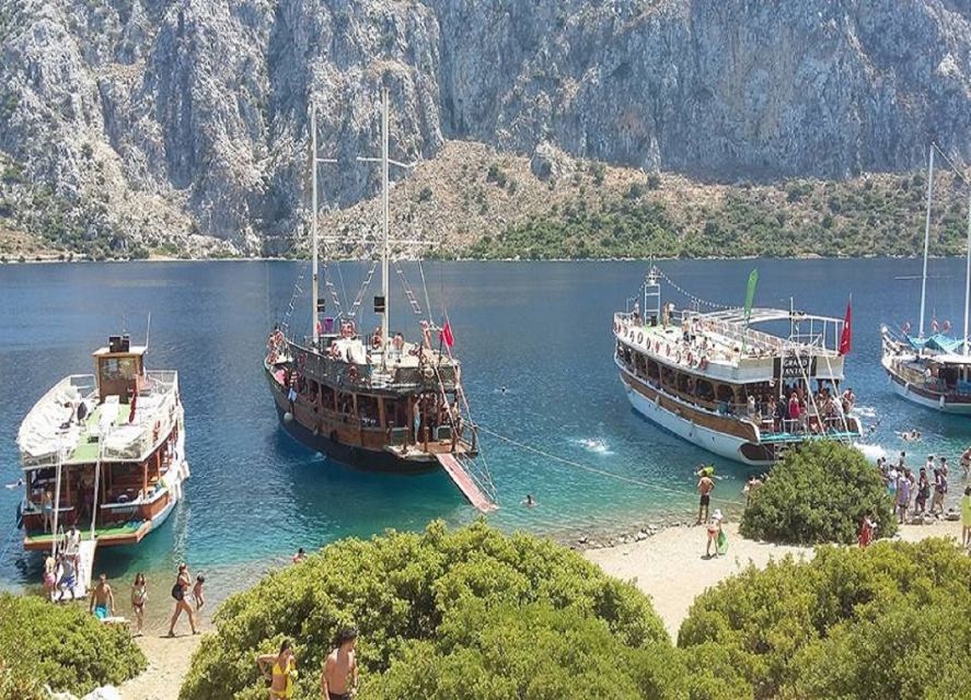 From Marmaris: Turkish Aegean Coast Boat Trip With Lunch - Boat Tour Route