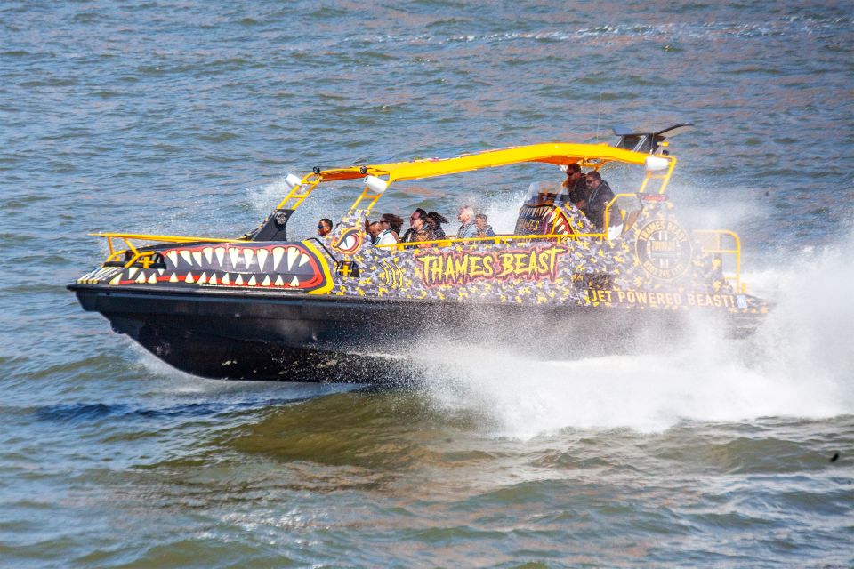 London: 40-Minute TOWER BEAST RIDE - Thames Speedboat Tour - Last Words