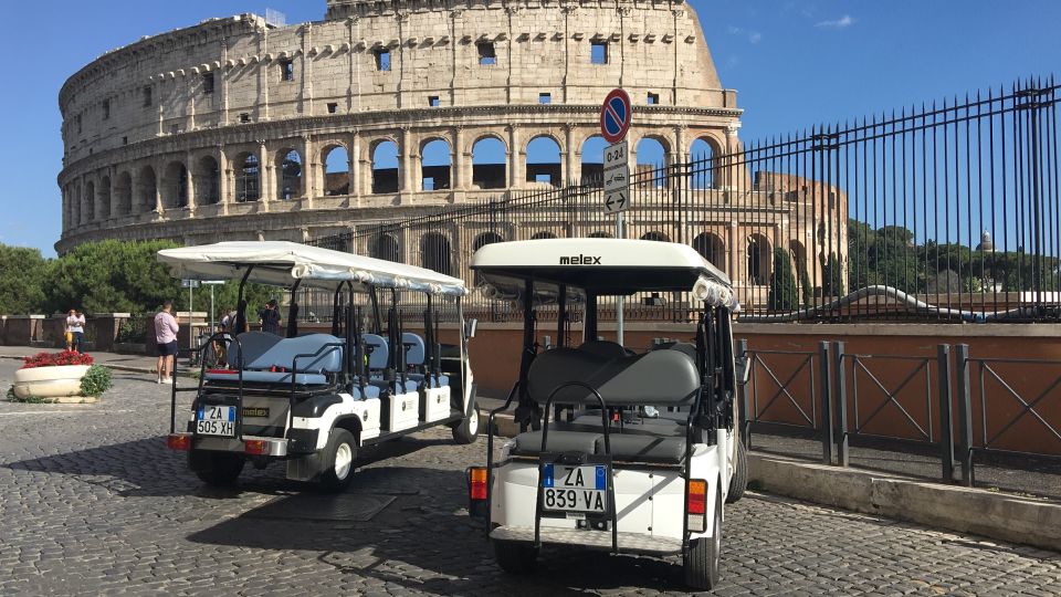 Rome: 4-Hour Private Afternoon Golf Cart City Tour - Directions