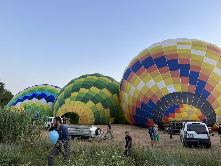 1-Hour Hot Air Balloon Flight Over Tuscany From Lucca - Transportation Details