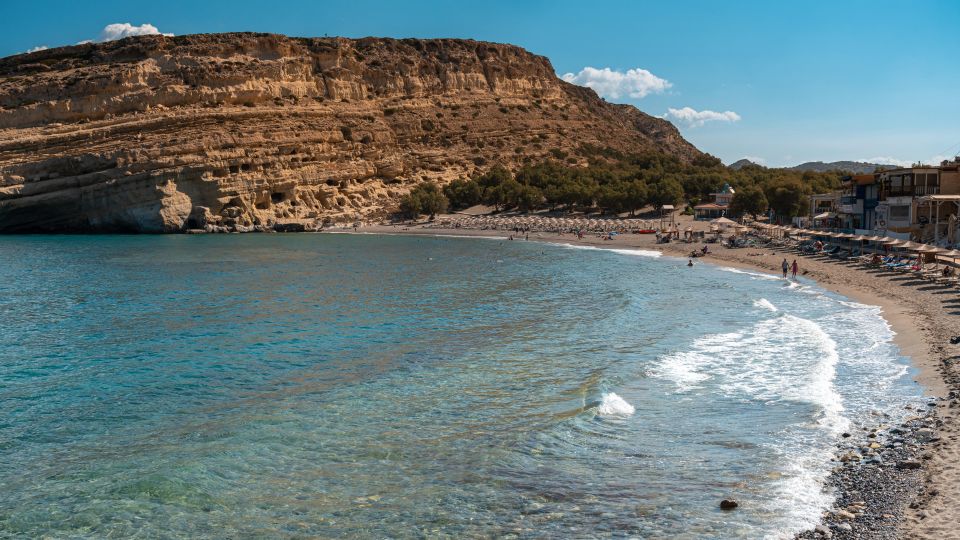 Crete: Matala Hippie Beach - Activities at the Beach