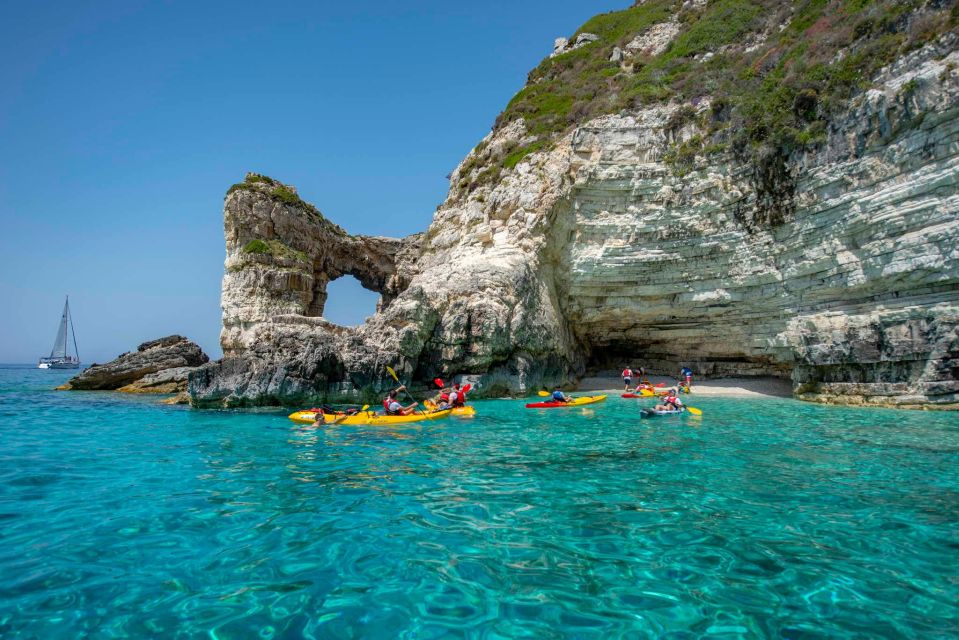 Paxos: Guided Kayaking Tour Mongonissi 2 Avlaki, Snorkelling - Directions