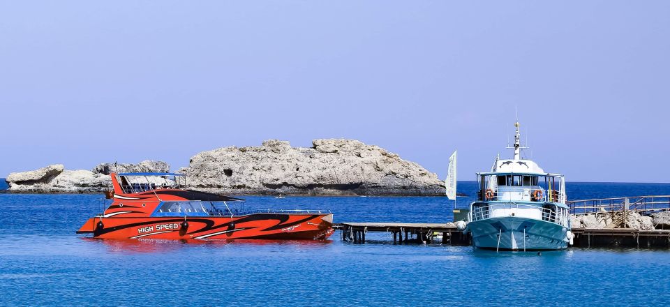 Rhodes Town: High-Speed Boat Trip to Lindos - Directions for the Boat Trip