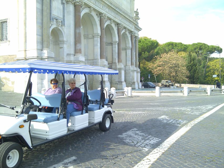 Rome: 4-Hour Private Afternoon Golf Cart City Tour - Common questions