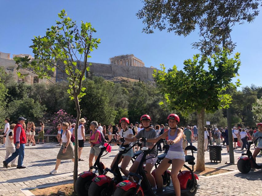 Athens: Guided City Tour by Electric Scooter or E-Bike - Ride Through Acropolis Area