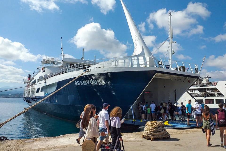 From Kissamos Port: Boat Cruise to Balos Lagoon & Gramvousa - Swimming Regulations