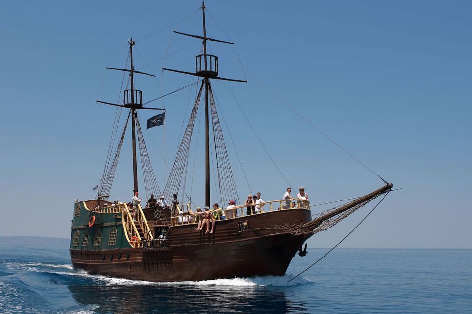 Rethymno: Mini Pirate Boat Cruise With Swimming Stop - Additional Information