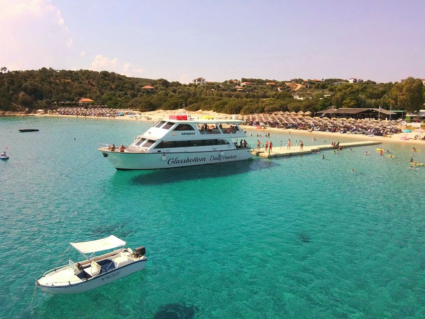 Chalkidiki: Blue Lagoon & Ammouliani Island Cruise & Lunch - Common questions