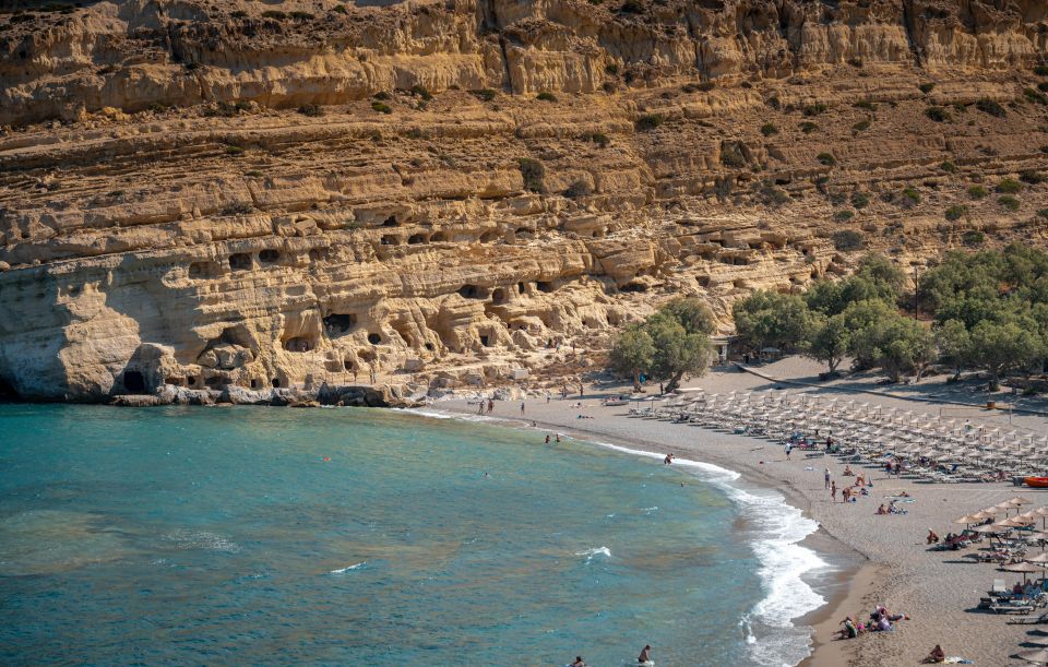 Crete: Matala Hippie Beach - Key Points