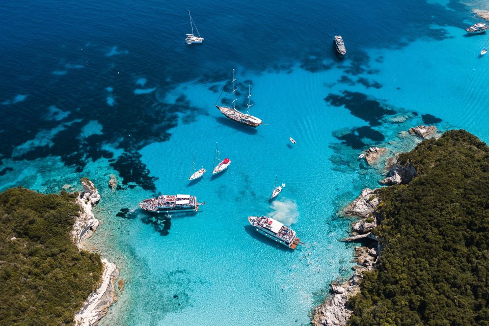 From Benitses/Lefkimmi: Paxos, Antipaxos & Caves Day Cruise - Cruise Details