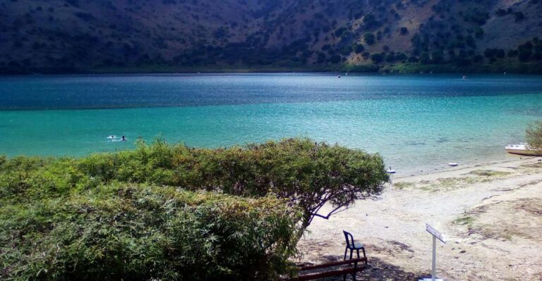 From Rethymno: Day Trip to CHANIA CITY – KOURNAS LAKE