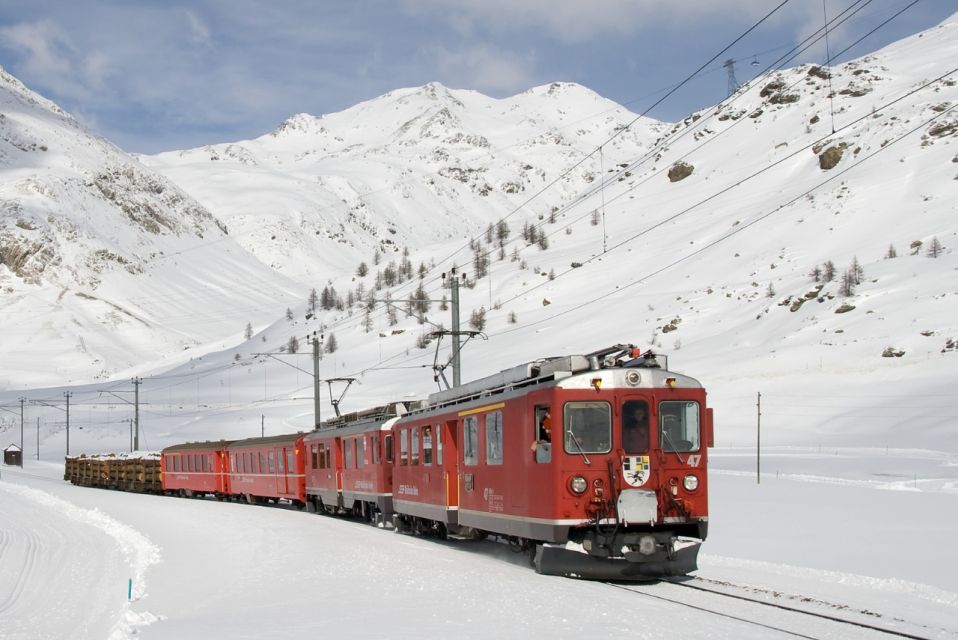 From Saint Moritz: Bernina Train Ticket With Winery Tasting - Key Points