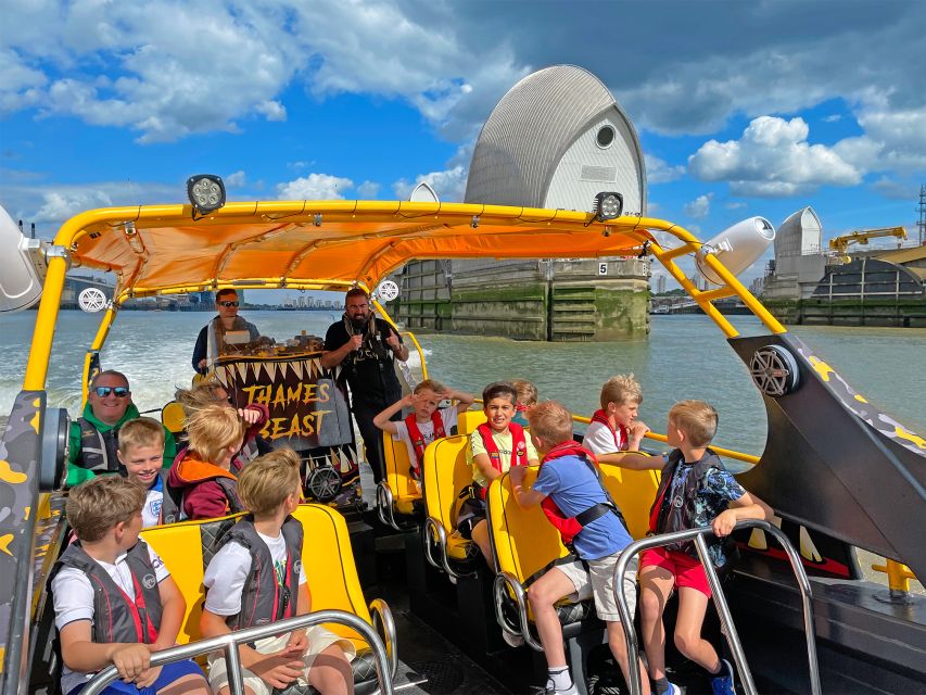 London: 40-Minute TOWER BEAST RIDE - Thames Speedboat Tour - Key Points