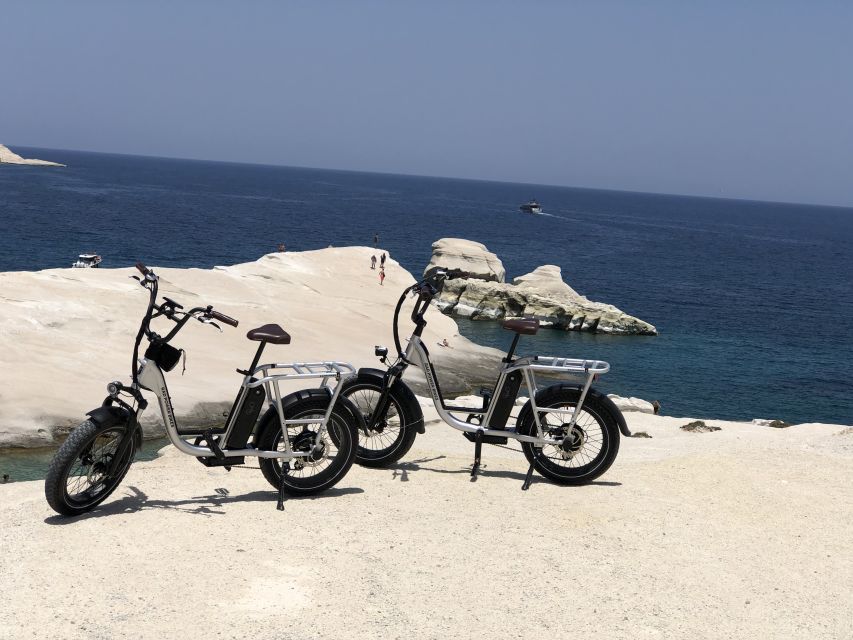 Milos: Half Day Electric Bike Tour With Sarakiniko Beach - Tour Overview