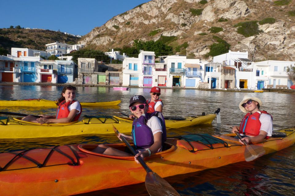 Milos: Sea Kayaking Trip at Sunset With Snack - Trip Overview