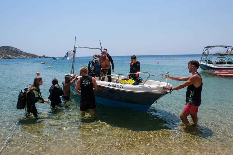 Mylopotas: Boat Cruise and Shipwreck Scuba Diving - Pricing and Duration