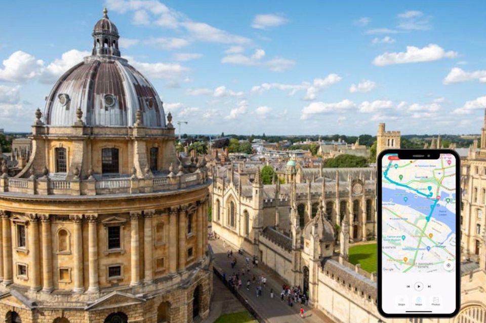 Oxford: Self-Guided Highlights Walking Tour With Mobile App - Key Points
