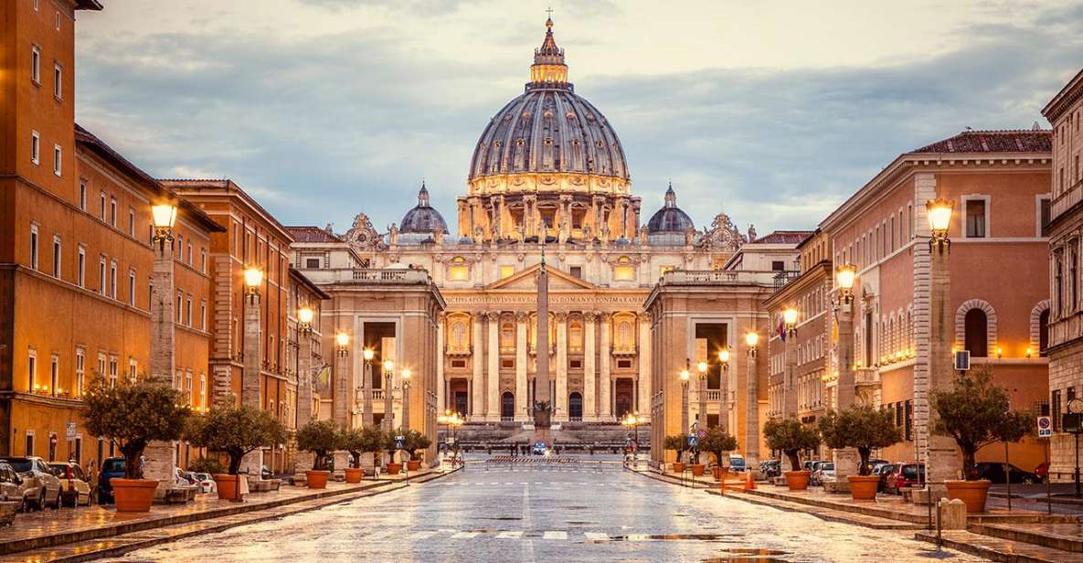 Vatican Museum and Saint Peters Basilica Guided Tour - Key Points