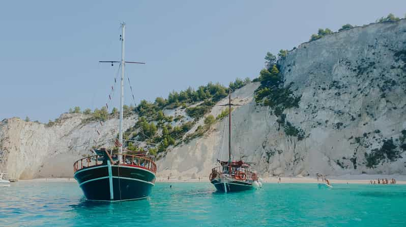 Argostoli: Full-Day Boat Trip With Lunch & Unlimited Drinks