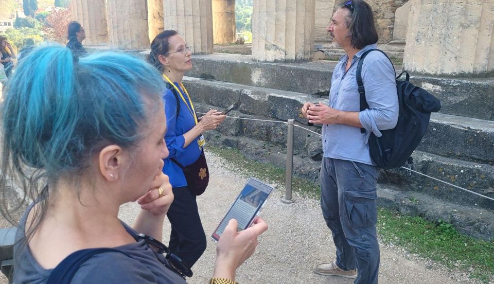 Athens: Ancient Agora Self-Guided Treasure Hunt & Tour