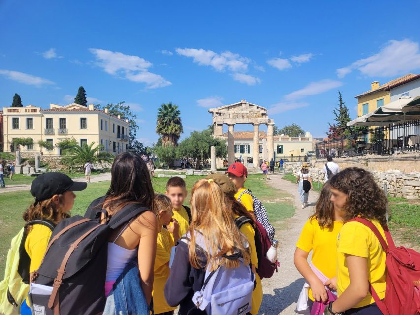 1 athens roman agora treasure hunt and tour Athens: Roman Agora Treasure Hunt and Tour