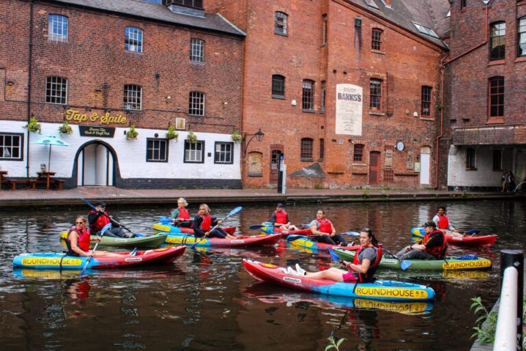 Birmingham: Canals Private Kayak Tour