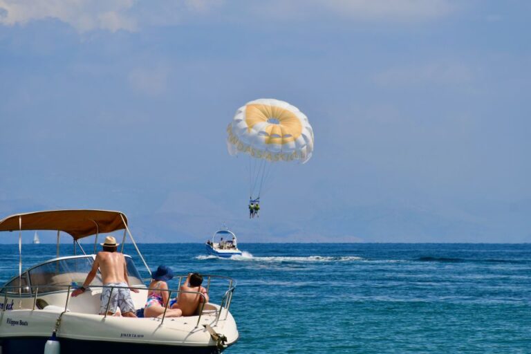 Corfu: Parasailing Adventure Near Corfu Town