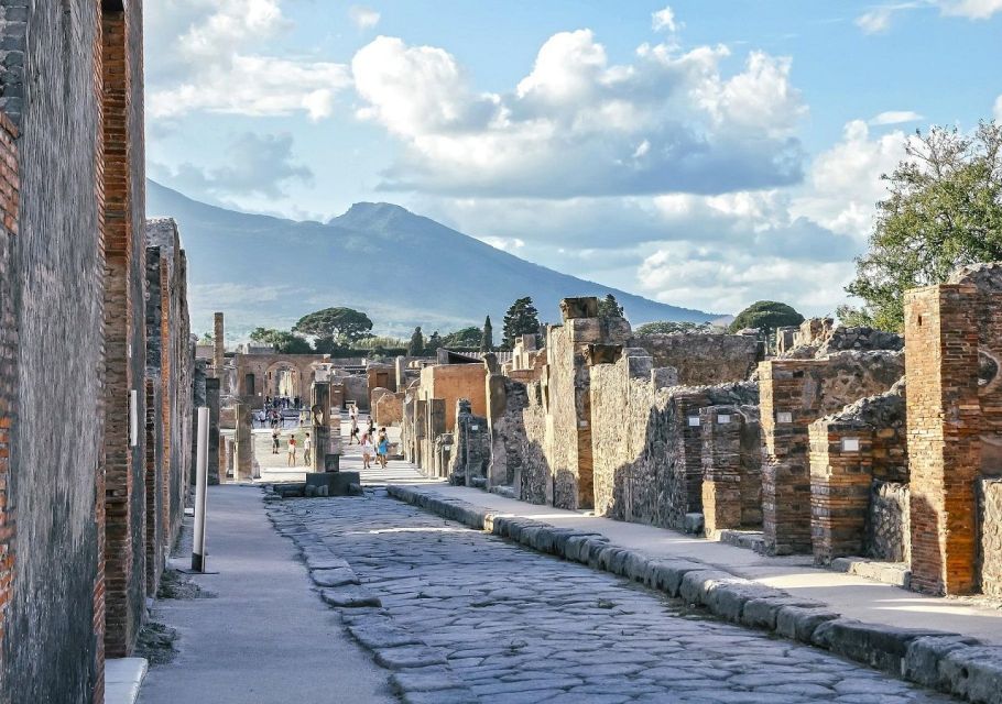 From Amalfi: Pompeii and Mount Vesuvius Private Day Trip