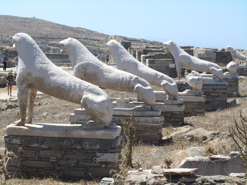 From Naxos: Delos and Mykonos Full-Day Boat Trip