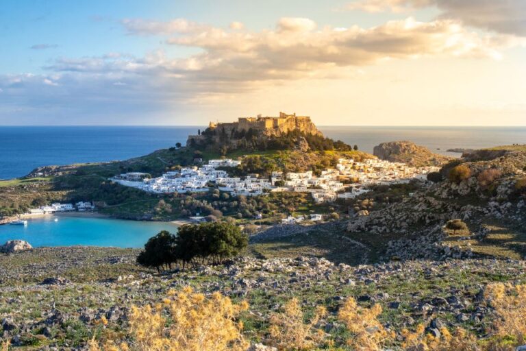 From Rhodes Town: Evening Trip to Lindos